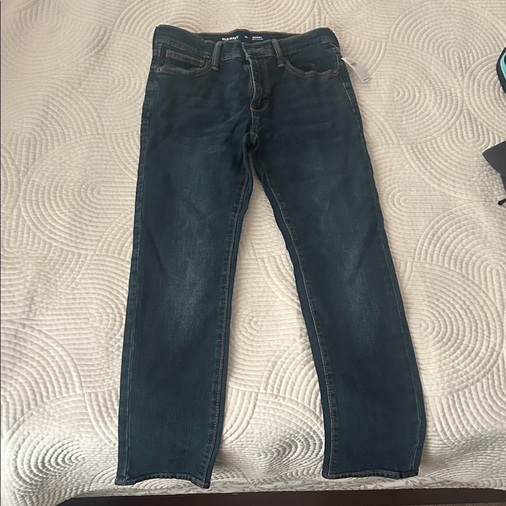 NWT Girls Old Navy Dark Blue Slim Jeans
